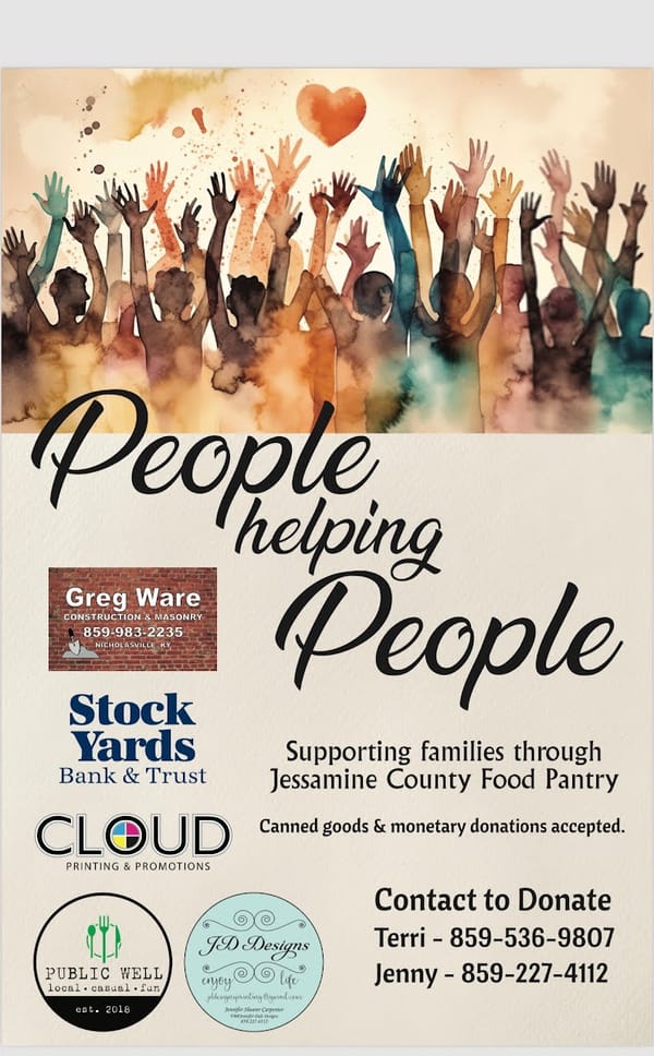 People helping People Food Drive